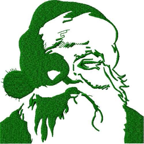 Santa Claus embroidery design 5