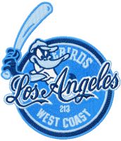 Los Angeles Daffy Duck embroidery design