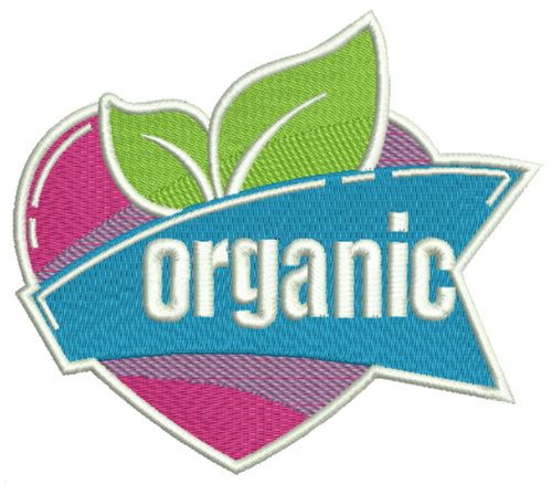 Organic 2 machine embroidery design