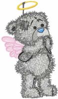 Teddy Angel embroidery design