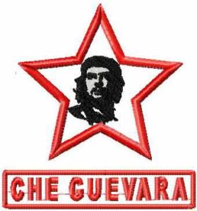 Che Guevara embroidery design