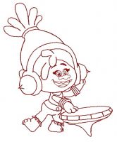 DJ Suki 3 embroidery design