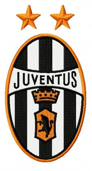 Juventus Logo 2 machine embroidery design
