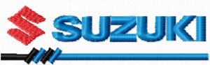 Suzuki Logo Small Size embroidery design