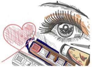 Complete your look 2 embroidery design