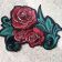 rose style embroidery design