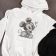 pullover hoodie with Loving baby mickey vintage style embroidery design
