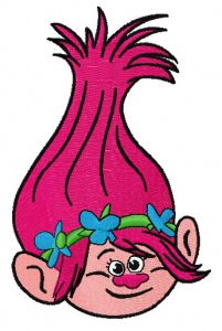 Princess Poppy 8 embroidery design