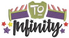 To Infinity embroidery design