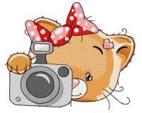 Say cheese 3 embroidery design