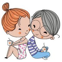 Our friendship embroidery design