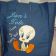 Tweety design on embroidered textile bag