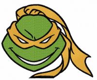 Michelangelo embroidery design