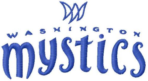 Washington mystucs logo embroidery design