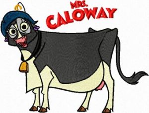 Mrs. Coloway 2 embroidery design