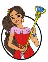 Princess Elena embroidery design