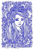 Magnificent portrait 2 embroidery design