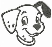 Happy Patch embroidery design