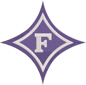 Furman Paladins primary logo embroidery design