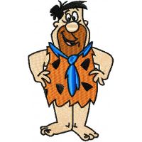 Flinstones Fred 1 embroidery design