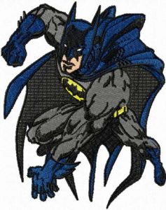 Batman 2  embroidery design