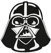 Darth Vader embroidery design