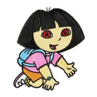 Dora the Explorer 2 embroidery design