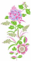 Spring Rose  embroidery design