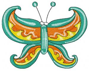 Butterfly 29 embroidery design