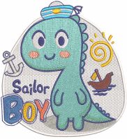 Dino sailor boy